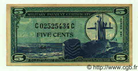 5 Cents STATI UNITI D AMERICA  1969 P.M075 AU