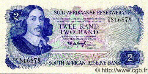 2 Rand SUDAFRICA  1974 P.117a FDC