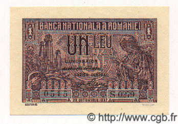 1 Leu ROMANIA  1937 P.038a UNC