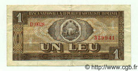 1 Leu ROMANIA  1966 P.091 q.SPL a SPL