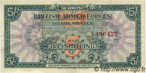 5 Shillings INGLATERRA  1946 P.M013a MBC+