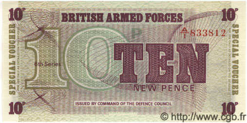 10 New Pence ENGLAND  1972 P.M048 UNC