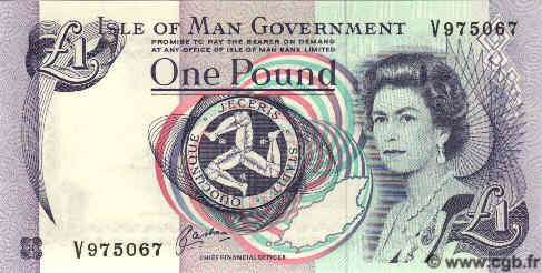 1 Pound ÎLE DE MAN  1983 P.40b UNC