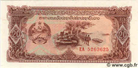 20 Kip LAOS  1979 P.28 FDC