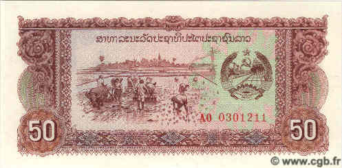 50 Kip LAOS  1979 P.29 UNC