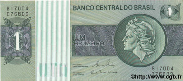 1 Cruzeiro BRASILIEN  1980 P.191Ac ST