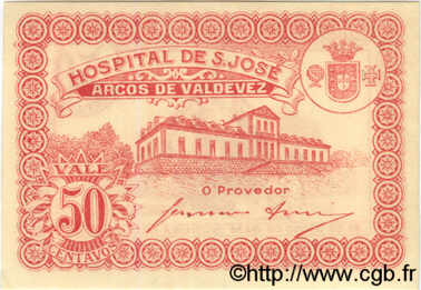 50 Centavos PORTOGALLO Arcos De Valdevez 1920  q.FDC