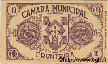 10 Centavos PORTUGAL Fronteira 1918  fST+