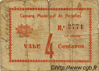 4 Centavos PORTUGAL Penafiel 1920  SGE