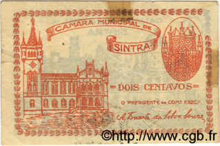 2 Centavos PORTUGAL Sintra 1918  VF