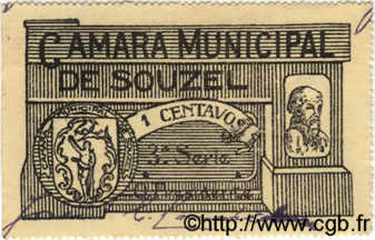 1 Centavo  PORTUGAL Souzel 1920  NEUF