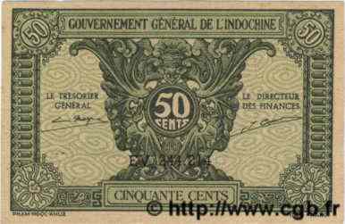 50 Cents INDOCHINE FRANÇAISE  1943 P.091 pr.NEUF