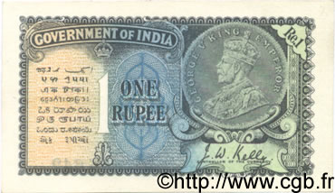 1 Rupee INDIA  1935 P.014a UNC