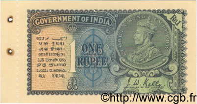 1 Rupee INDIA  1935 P.014b UNC