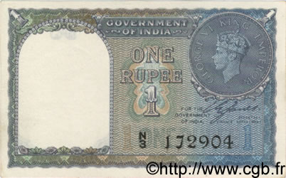 1 Rupee INDIA
  1940 P.025a q.FDC
