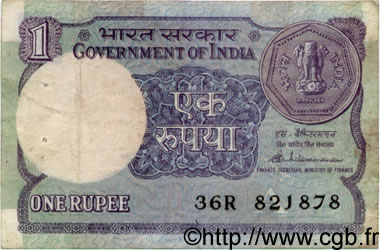 1 Rupee INDIEN
  1986 P.078Ac S