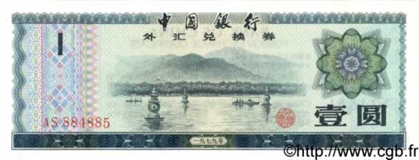 1 Yuan CHINE  1979 P.FX3 pr.NEUF