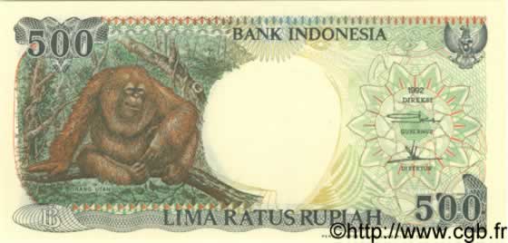 500 Rupiah INDONÉSIE  1993 P.128b NEUF