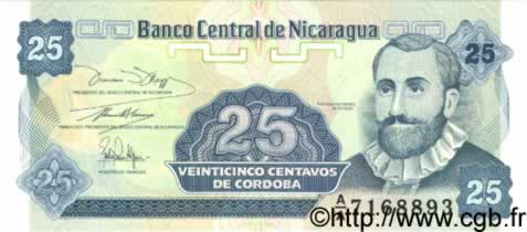 25 Centavos De Cordoba  NICARAGUA  1991 P.170 NEUF