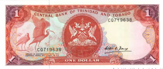 1 Dollar TRINIDAD et TOBAGO  1985 P.36b NEUF