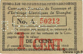 1 Cent FRANZÖSISCHE-INDOCHINA  1942 PS.440A ST