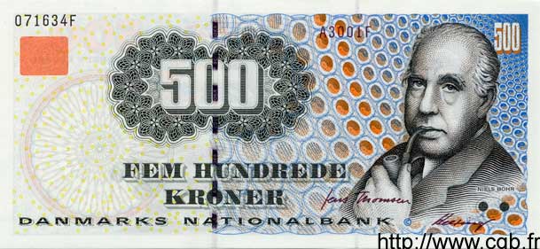 500 Kroner DÄNEMARK  2000 P.058 ST