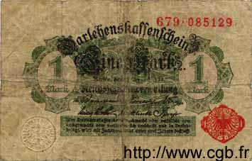 1 Mark GERMANIA  1914 P.050 B