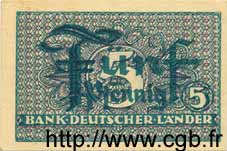 5 Pfennig GERMAN FEDERAL REPUBLIC  1948 P.11a EBC