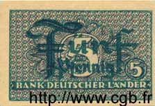 5 Pfennig GERMAN FEDERAL REPUBLIC  1948 P.11a UNC-