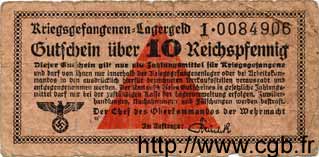 10 Reichspfennig GERMANY  1939 R.516 G