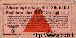 10 Reichspfennig GERMANY  1939 R.516 F