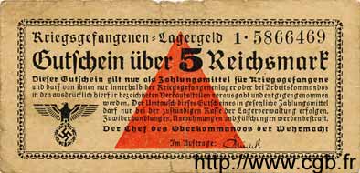 5 Reichsmark GERMANY  1939 R.520 F