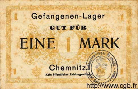 1 Mark DEUTSCHLAND Chemnitz 1917 K.29 SS