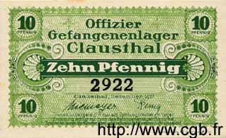 10 Pfennig DEUTSCHLAND Clausthal 1917 K.30 fST+