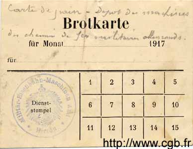 1 Pfennig ALEMANIA Hirson 1917 K.- MBC