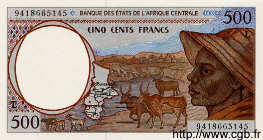 500 Francs CENTRAL AFRICAN STATES  1994 P.401Lb UNC
