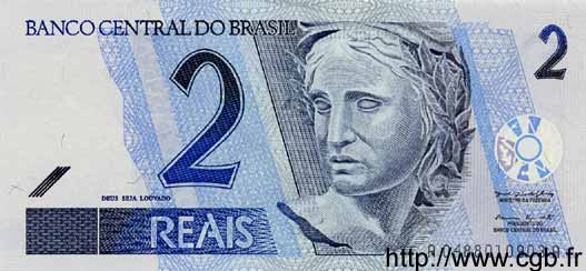 2 Reals BRAZIL  2001 P.249 UNC