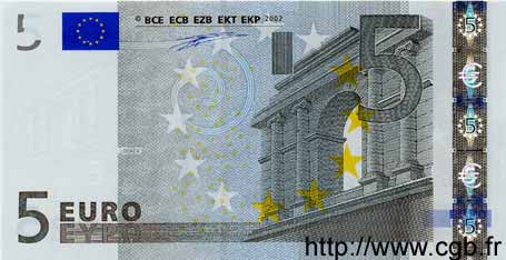 5 Euro EUROPA  2002 €.110.07 UNC