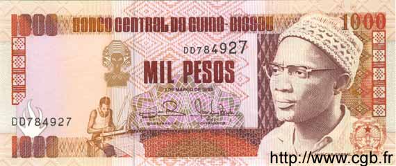 1000 Pesos GUINEA-BISSAU  1993 P.13b ST