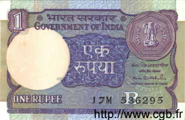 1 Rupee INDIEN
  1991 P.078Ag fST