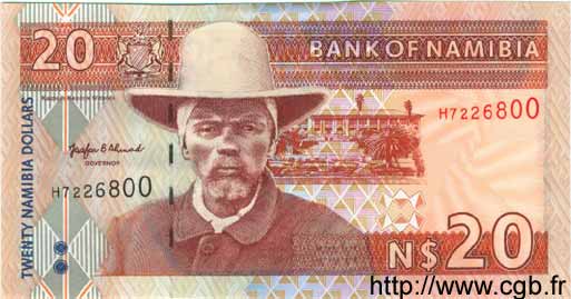 20 Namibia Dollars NAMIBIA  1996 P.06a UNC