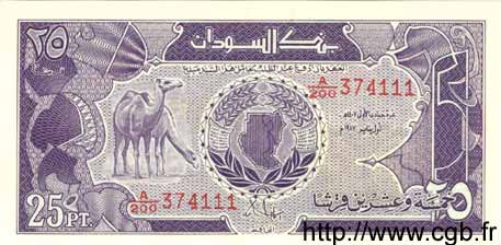 25 Piastres SOUDAN  1987 P.37 NEUF