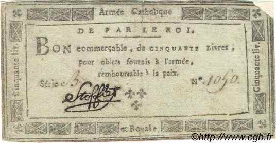 50 Livres FRANCE  1794 Laf.276 TB