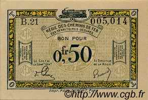 50 Centimes FRANCE Regionalismus und verschiedenen  1923 JP.135.04 fST