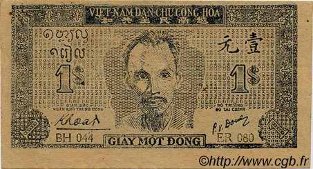 1 Dong VIETNAM  1947 P.009b SC