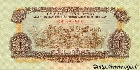 1 Dong VIET NAM SUD  1963 P.R4 SUP+