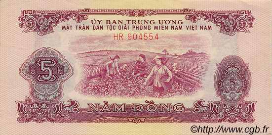 5 Dong SOUTH VIETNAM  1963 P.R6 AU