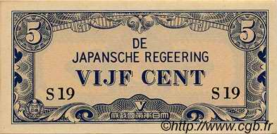 5 Cent NETHERLANDS INDIES  1942 P.120a UNC-