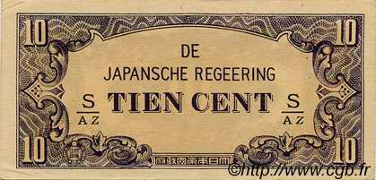 10 Cent NIEDERLÄNDISCH-INDIEN  1942 P.121c fST