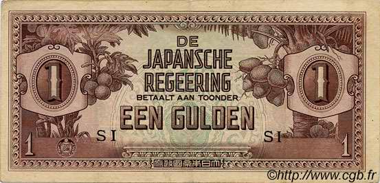 1 Gulden NIEDERLÄNDISCH-INDIEN  1942 P.123c fVZ